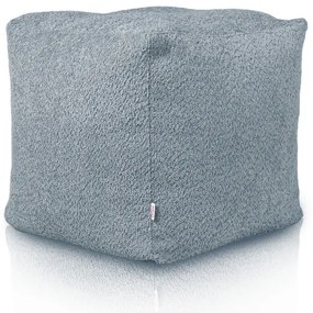 Taburetka Boucle modrá