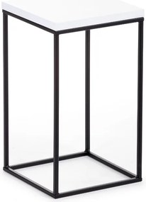 STOJAN NA KVETINÁČ SIMPLE 80X24X24 CM ČIERNA/BIELA