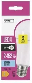 Emos LED žiarovka Classic A67 19W E27 studená biela