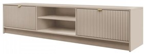 TV skrinka/stolík Rozoma 2K (piesková béžová). Vlastná spoľahlivá doprava až k Vám domov. 1122887
