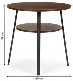 ModernHome Konferenčný stolík 60 cm, YLT-1501-16P