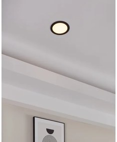 Eglo 31744 - LED stmievateľné kúpeľňové svietidlo FUEVA-Z 10,5W/230V IP44 čierne