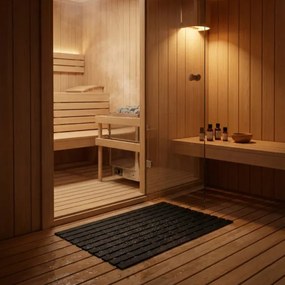 Kúpeľňová predložka čierna