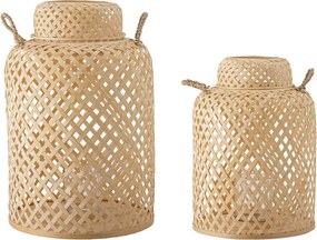 Bambusový lampáš 2 ks 45 cm Madlin – Bloomingville
