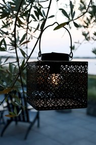 Chic Antique LED lampáš na solárne napájanie 14 cm