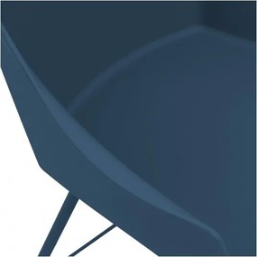 MI Stolička CLARA tmavomodrá