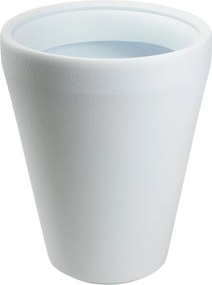 Sada 2 ks květináčů Purea 51,2x39,5/34,9x39,5 cm bílá
