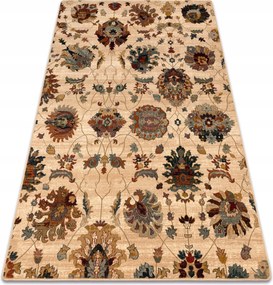 Koberec Do Obývačky vlna Superior Latica krémová Parzenica 235x350 cm