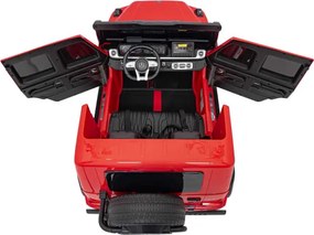 Elektrické autíčko Mercedes Benz G63 AMG XXL STRONG červené