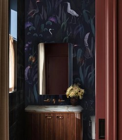 WALLCOLORS Calm Heron Purple wallpaper - tapeta POVRCH: Prowall Concrete