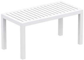 Lounge stôl Ocean ~ v45 x 90 x 45 cm - Biela