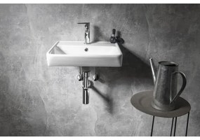 Bruckner - Zapustené umývadlo NEON 45x41,5 cm keramika/biela