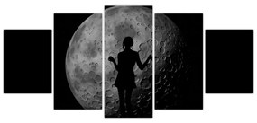 Silueta ženy, obraz