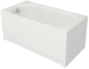Cersanit Octavia, akrylátová vaňa 150x70cm + nožičky, biela, S301-251