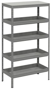 Regál na chemikálie s vaňovými policami, 2000 x 1000 x 500 mm