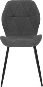 Jedálenská stolička sivá CT-285 GREY2