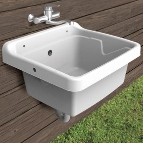 BAMA Plastové umývadlo so sifónom