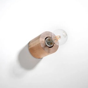 Sollux SL.0673 - Nástenné svietidlo SALGADO 1xE27/60W/230V drevo