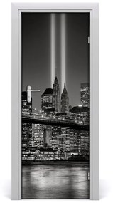 Fototapeta samolepiace dvere Manhattan New York 85x205 cm