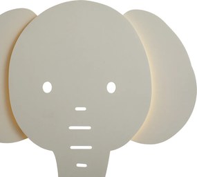 Detská nástenná lampa béžová vrátane LED 3-stupňové stmievanie - Ellie the Elephant