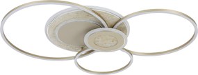 XXXLutz STROPNÉ LED SVIETIDLO, 90/63/8,5 cm Novel - Online Only bytové doplnky - 008227202602