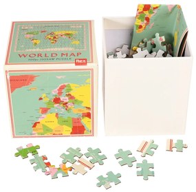 Detské puzzle Rex London World Map