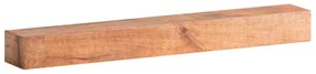 furniture-nabytek.cz - Masívna nástenná polica Country Mango, lakovaná, hnedá – 160 cm