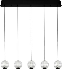 XXXLutz ZÁVESNÉ LED SVIETIDLO, 84/11/150 cm Dieter Knoll - Interiérové svietidlá - 006976000102