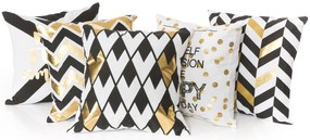 DEKORAČNÁ OBLIEČKA NA VANKÚŠ DANI 38X38 CM VZOROVANÁ