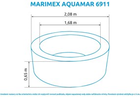Marimex | Vírivý bazén Marimex AQUAMAR 6911 | 11400285