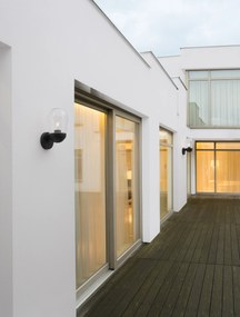 Vonkajšie záhradné svietidlo Omika A 15 tmavo sivé
