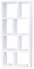 Biela knižnica 70x159 cm Berlin – TemaHome