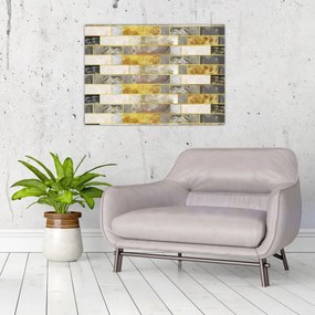 Obraz - Dekor s textúrami (70x50 cm)