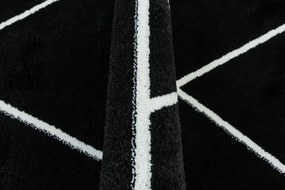 Koberec LIMA C877B čierny / biely