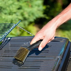 Čistiaca kefka na drôtený gril 2 v 1