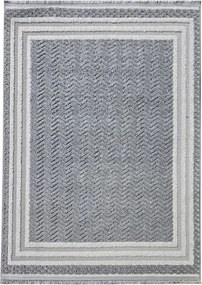 DC Koberec Milano 090 sivá krémová Rozmer: 80×200 cm