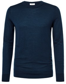Pulóver z merino vlny, námornícka modrá