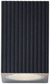 Brilliant - Vonkajšie nástenné svietidlo JELANI 1xGU10/10W/230V IP44 čierna