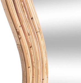 Atmosphera - Nástenné zrkadlo MAGGIE 179,5x86 cm ratan