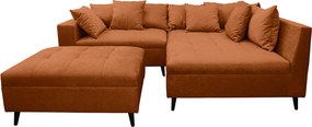 XXXLutz ROHOVÁ SEDAČKA, textil, hrdzavá MID.YOU - Sedačky - 001628000340