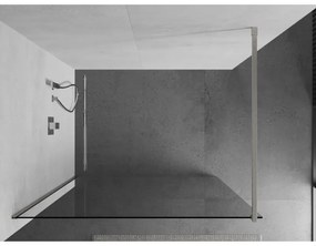 Mexen Kioto, sprchová zásteny typ Walk-In 80 x 200 cm, 8mm číre sklo, oceľová, 800-080-101-97-00