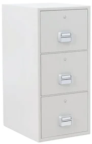 Ohňovzdorná kancelárska kartotéka SHELL, 3 zásuvky, 1130x520x680 mm