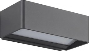 LED vonkajšie nástenné svietidlo LED/13W/230V IP65 čierne