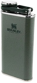 Zelená ploskačka z nehrdzavejúcej ocele 230 ml Easy-Fill Wide Mouth Flask Hammer Tone Green – Stanley