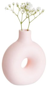 Butlers LOOPY Mini váza 8 cm - sv. ružová