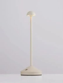 Vonkajšia stolová lampa Lumo biela