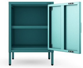 Nočný stolík MIA, 424 x 595 x 400 mm, Modern: morská farba