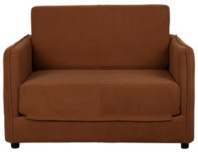 Oranžovohnedé kreslo Jopie – White Label