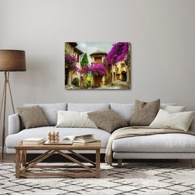 Obraz - Stredomorská lenivá ulička (70x50 cm)