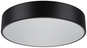 TEMAR Prisadené stropné LED osvetlenie LED CLEO, 43W, denná biela, 40cm, okrúhle, čierne